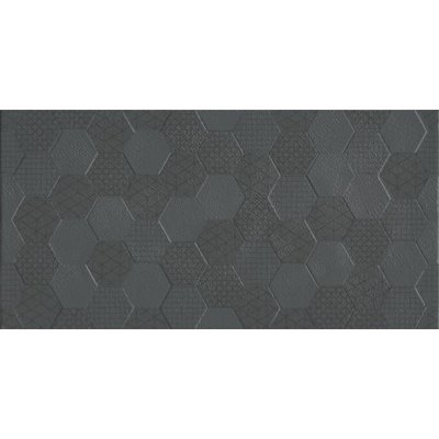 Плитка для стін Kale Grafen RM-8204 Hexagon Anthracite 30x60 10541 фото