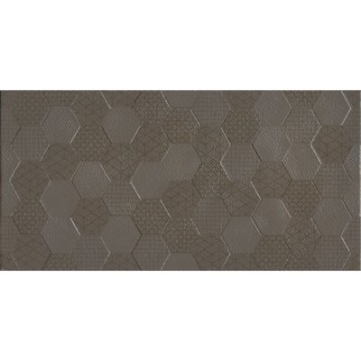 Плитка для стін Kale Grafen RM-8203 Hexagon Brown 30x60 10499 фото
