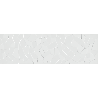 Плитка для стін Wabi RM-6960R Shiro Crystal White MAT 34x111 10362 фото