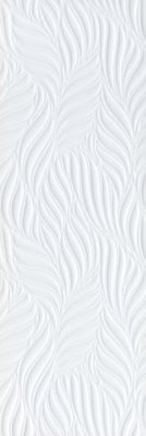 Плитка для стін Kale белая Матова рельефная Claire White RM 6939R 30x90 см 10132 фото