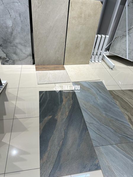 Керамограніт Teo Ceramics (Allore) | Slate Anthracite F PC 600x1200x8 R Sugar 1 51604447 фото