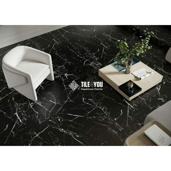 Керамограніт Cerrad | Marmo Marocco Black RECT 597x1197x8 18948 фото
