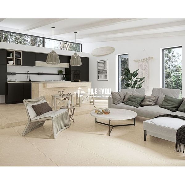 Керамограніт Paradyz | Sunnydust Beige Gres Szkl. Rekt. Mat.59,8X59,8 18898 фото