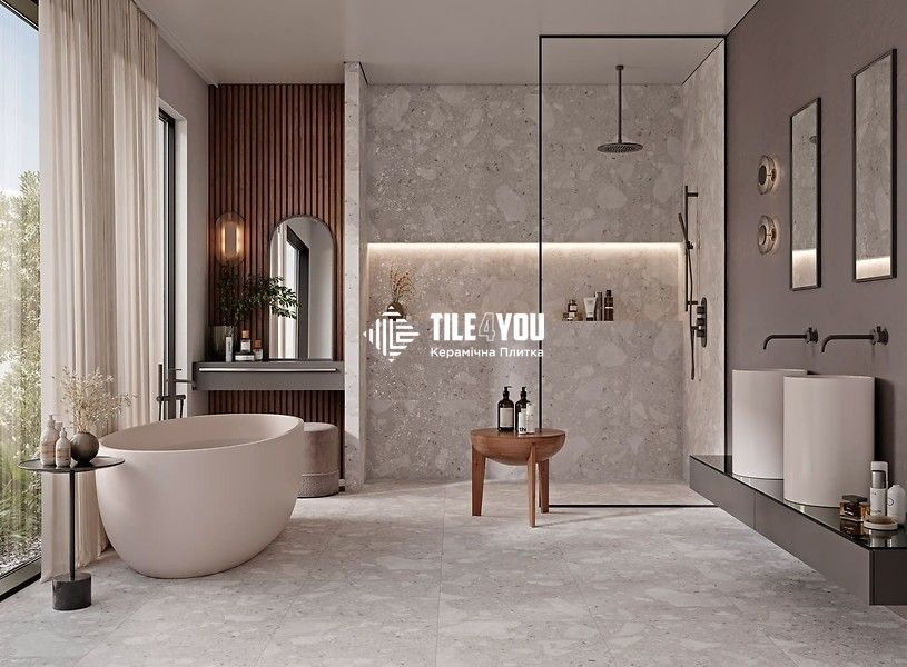 Керамогранит Cersanit | Плитка Genesis light grey matt rect 59,8x59,8 202817 фото