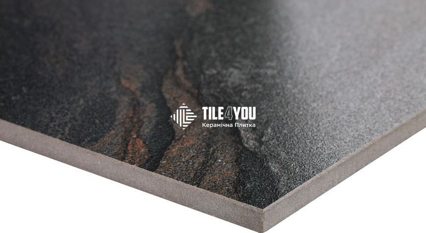 Керамограніт Teo Ceramics (Allore) | Slate Anthracite F PC 600x1200x8 R Sugar 1 51604447 фото