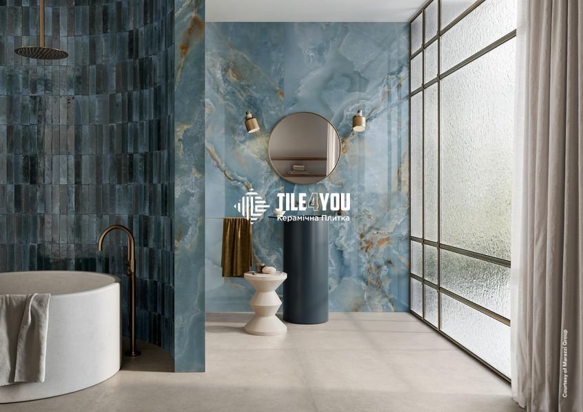 Керамогранит Ragno | Плитка 60*120 Incanto Onice Blu Glossy Ret Rdf0 208712 фото