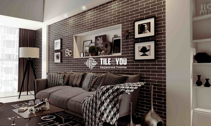 Керамогранит Golden Tile | Плитка The Strand 087010 коричневый 250х60х6 19950 фото