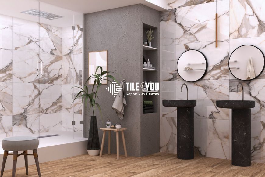 Керамогранит Netto Ceramika | Marmore Beige Polished 60&times;60 18010 фото