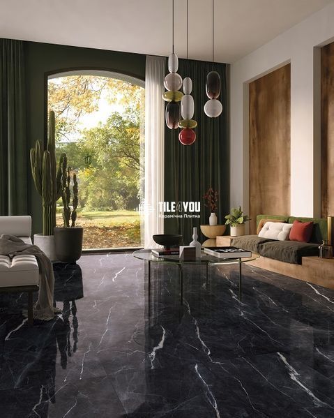 Керамогранит Ceramica Deseo | PHANTOM MOONBLACK EC730 60x120 см 19467 фото