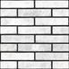 Керамограніт Golden Tile | Плитка Klinker Brick KB0010 білий 250х60х6 201066 фото 1