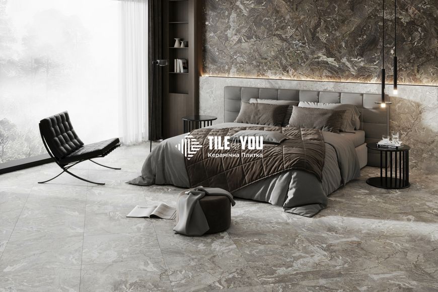 Керамограніт Teo Ceramics | Magnifica Grey F P 600x1200x8 R Sumat 1 19280 фото
