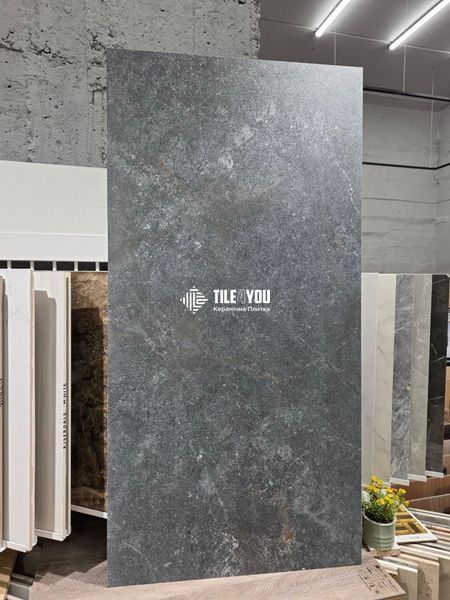 Керамограніт La Platera | Плитка 60*120 Rockslate Black 202092 фото
