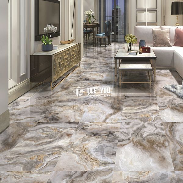 Керамогранит Megagres | Hg Kachori Grey 60X120 17242 фото