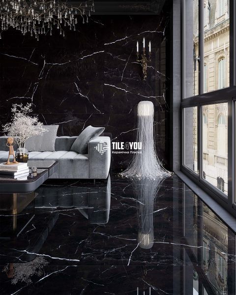 Керамограніт Fiera Ceramica | Darkness 596х1196х7 18219 фото