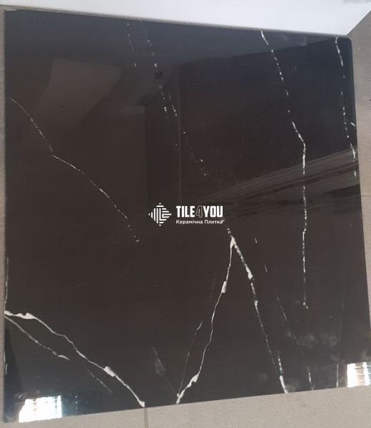 Керамогранит Сasa Сeramica HIGH GLOSSY - IRIS BLACK 60x60 43325483 фото