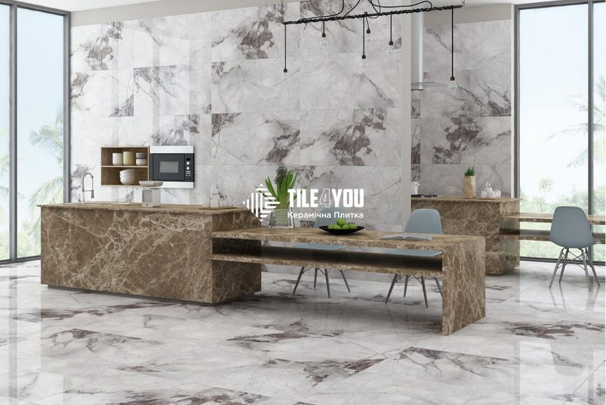 Керамограніт CERAMA MARKET | Summer Grey 60x120 см 16431 фото