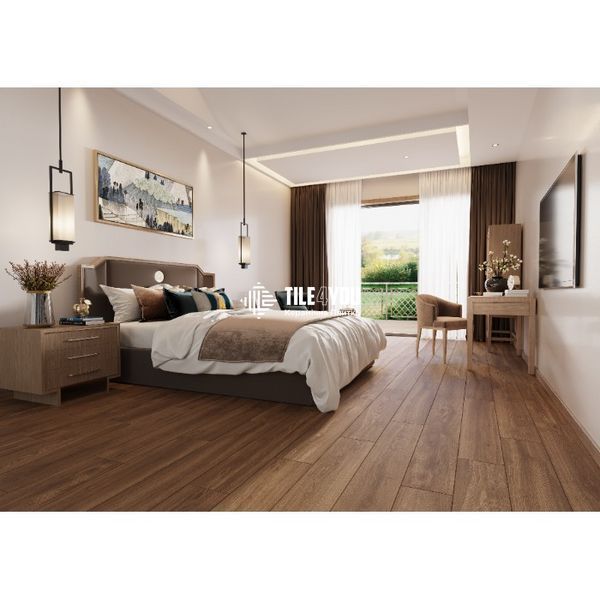 Плитка під дерево Ceramica Deseo | PARADISE BROWN 20x120 17347 фото