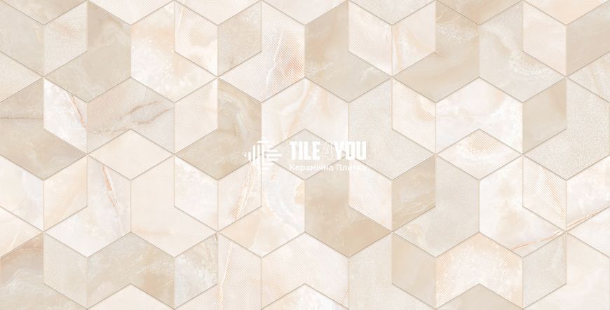 Плитка TEO CERAMICS (Allore) | Majestino MIX W\DEC M 308x608x8.5 NR Saten 1 16891 фото