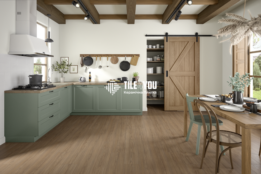 Ламінат Egger Classic Aqua + | Дуб Казелла коричневий EL2153 Клас 33 товщина 8 202017 фото