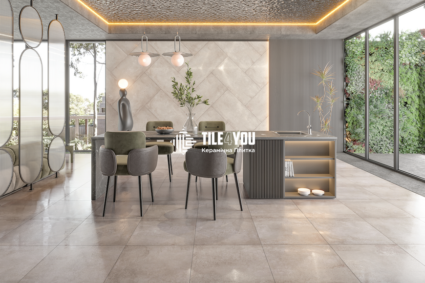 Керамогранит Teo Ceramics (Allore) | Hamburg Taupe F PC 600x1200x8 R Semi Lappato 1 60128308 фото