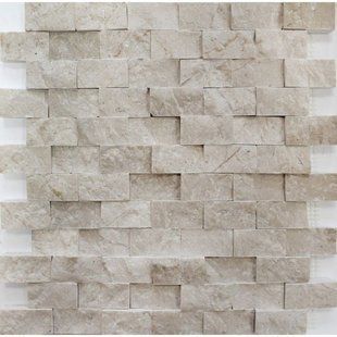 Мармурова мозаїка MARBLE SPLIT FACE 28.5х31 см 10652 фото