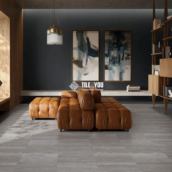 Керамогранит CERAMICA DESE0 | CTR104 TRAVERTINE GREY MATT 60x60 см 18956 фото