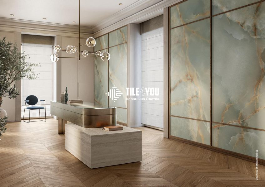 Керамогранит Ragno | Плитка 60*120 Incanto Onice Verde Matt Ret Rdf5 208720 фото