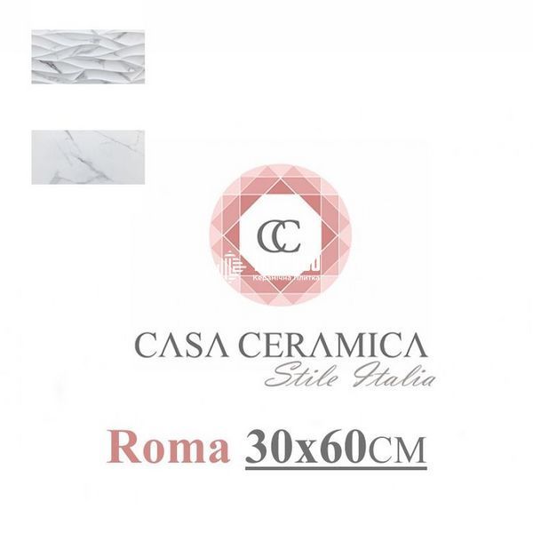 Плитка для стін Roma 5203-HL-3 Decor 30x60 10006 фото