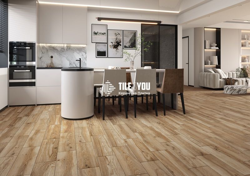 Керамогранит Ceramica Deseo | Goodwood Світло-Бежевий GWVP10 20x65 см 13208 фото