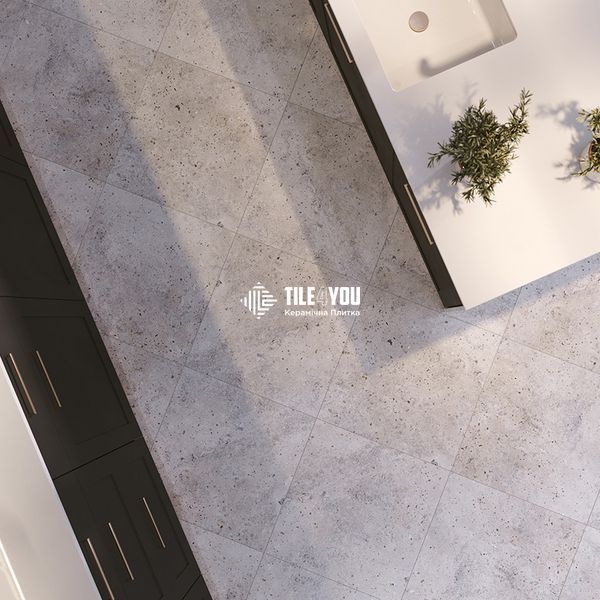Керамогранит GOLDEN TILE | Corso lappato 5F2550 серый 600x600x10 18151 фото