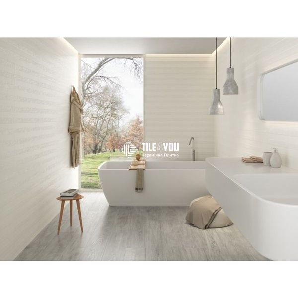 Настенная плитка Sense Snow Rectificado 40х120 38752399 фото