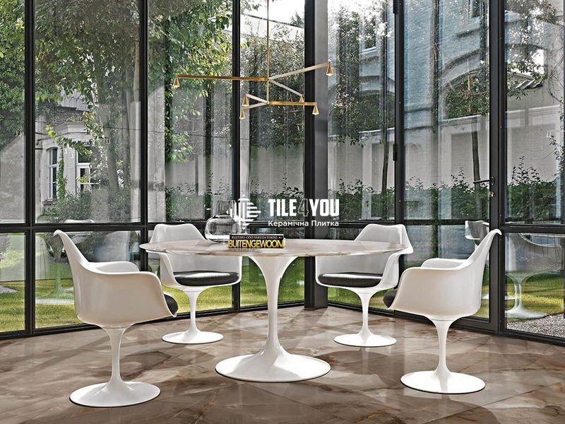Керамограніт Florim Group | Reves De Rex Noisette Glossy 6мм 60x120 R (769934) 19167 фото