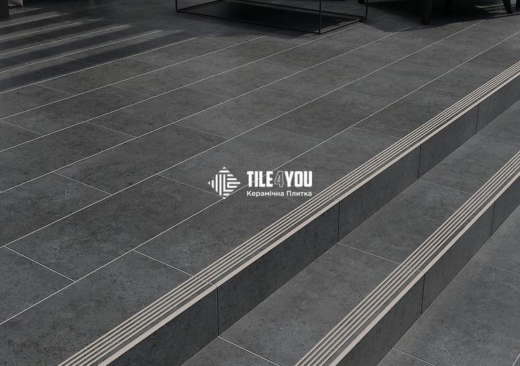 Керамогранит Cersanit | Highbrook Anthracite 29,8x59,8 18282 фото