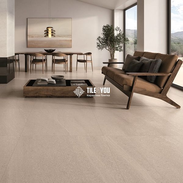 Керамогранит Ceramica Deseo | Плитка Victorian Stone Beige Aged Rect 100x100 см 209874 фото
