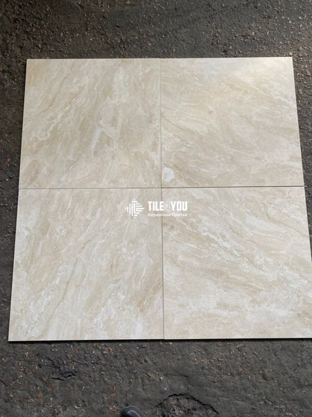 Керамограніт Teo Ceramics | Bruno Beige F P 600x600x8 RN Mat 1 16732 фото