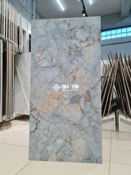 Керамограніт CERAMA MARKET | Oriental Blue 60x120 см 16439 фото