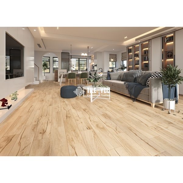 Керамогранит Ceramica Deseo | Celestia Світло-Бежевий CLVP10 20x65 см 17404 фото