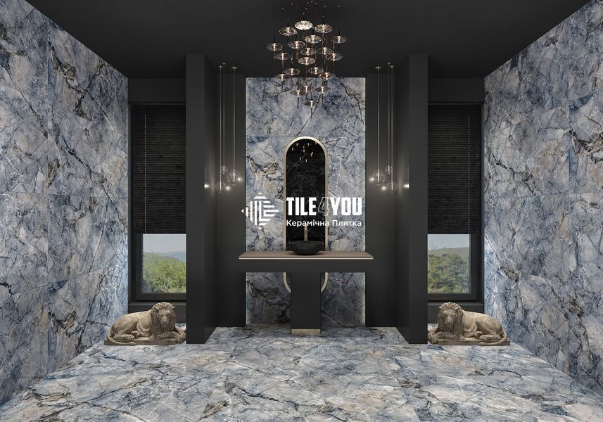 Керамограніт Anka Seramik | ELEGANT ANTHRACITE 60*120 202254 фото