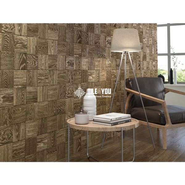 Плитка для стін Squares Eleganza Grey Rectificado 30х90 38752331 фото
