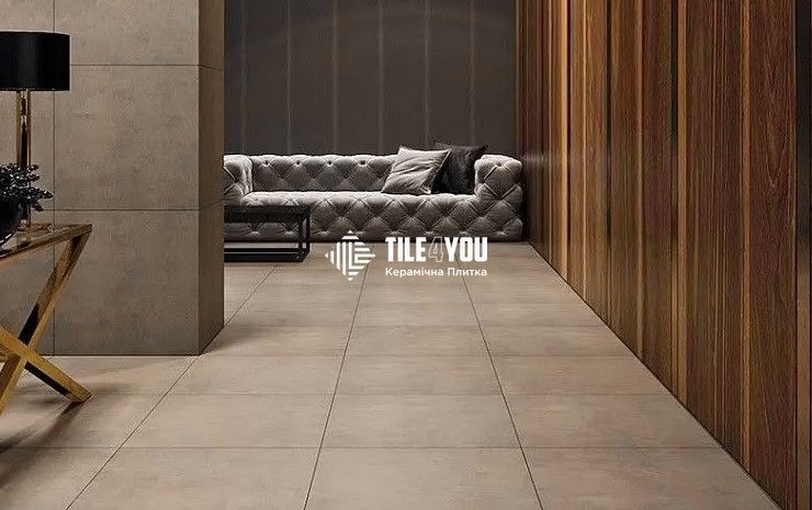 Керамогранит StarGres | Qubus Soft Grey Rect. 60x60 18172 фото