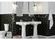 Настенная плитка Metrotiles белый 460011 10x20 см 49194205 фото 3