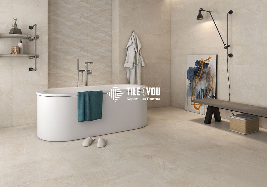 Керамограніт Geotiles | Плитка 60*60 Persa Marfil Natural Rectified 17862 фото