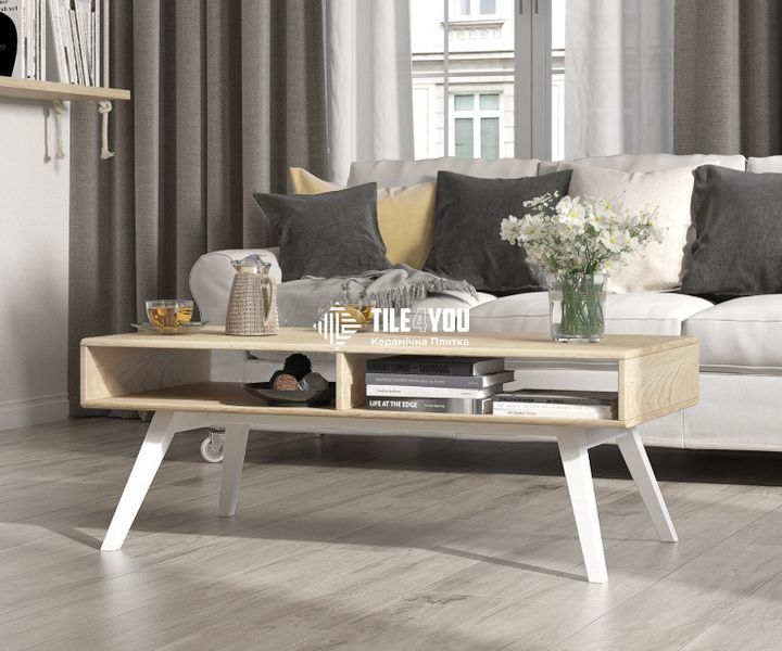 Керамогранит StarGres | Eco Wood Grey Rett. 30х120 13927 фото