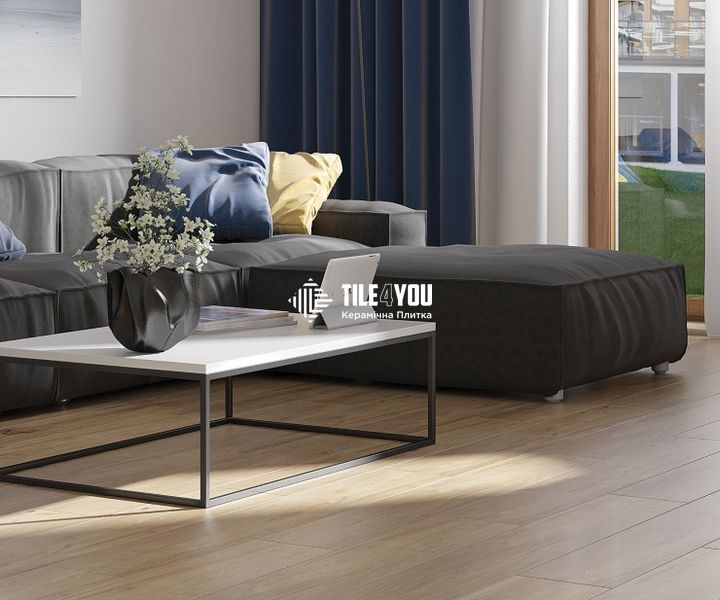 Керамогранит StarGres | Eco Wood Grey Rett. 30х120 13927 фото