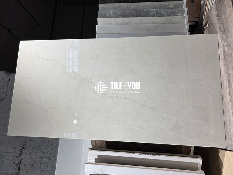 Керамограніт Geotiles | Плитка 60*120 Vittoria Marfil Polished Rect 19133 фото