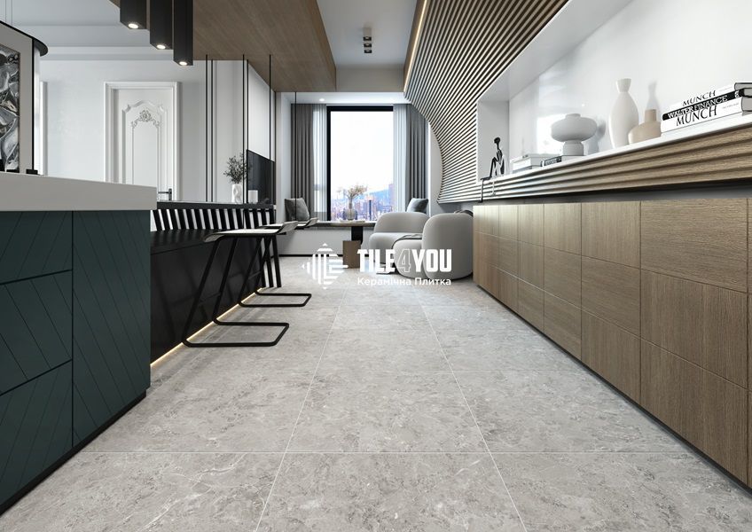 Керамогранит CERAMICA DESE0 | DELIA GREY MATT RECT 598&times;598&times;8 18963 фото