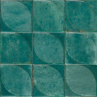 Керамогранит Marazzi | Crogiolo Lume Emerald Struttura 3D Dew 10х10 Lux 11,5 мм (MQ83) 208676 фото