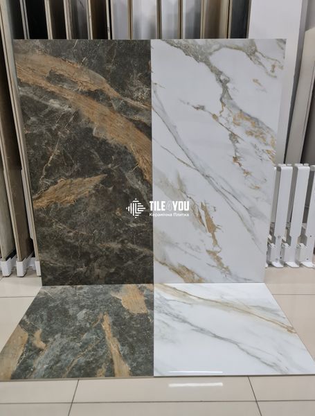Керамограніт Inter Gres | Calacatta gold сірий 12060 35 071 120x60 см 15886 фото