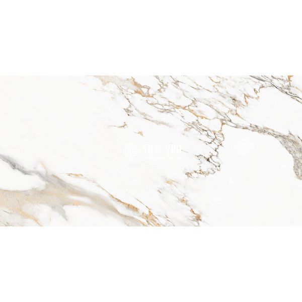 Керамограніт Inter Gres | Calacatta gold сірий 12060 35 071 120x60 см 15886 фото
