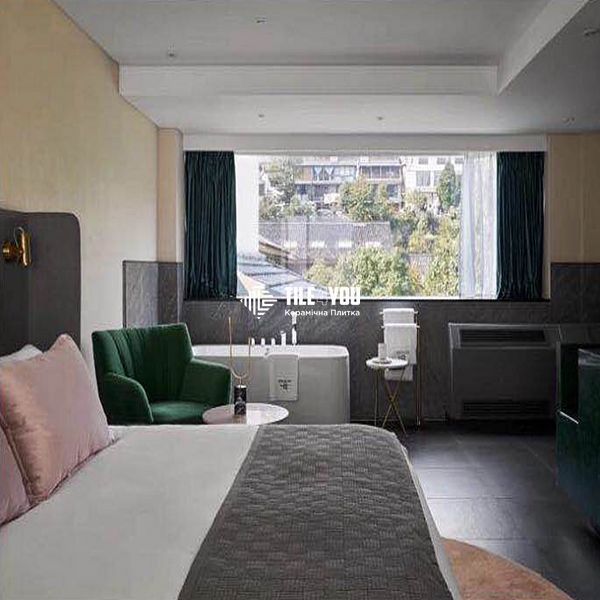 Керамогранит MEGAGRES | GBM80160P Black Pol 60x60 см 17508 фото